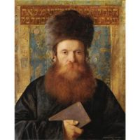 Isidor Kaufmann (Austro-Hungarian, 1853-1921), Portrait of a Rabbi