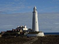 St Mary's lighthouse, Tyneside coast