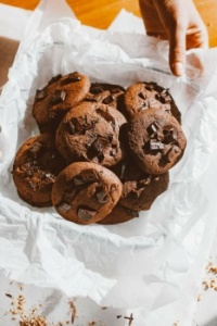 Not Just Chocolate Chip Cookies! Super Chocolaty Chocolate Chunk Chocolate Cookies