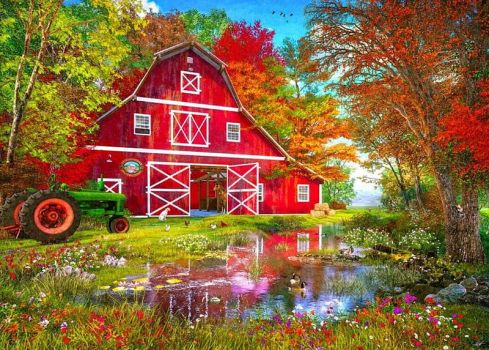 The Red Barn by Dominic Davison