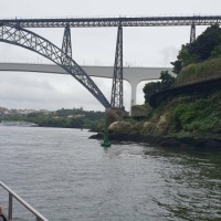 Portugal Bridges Over Douro River at Porto
