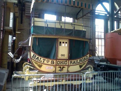 Passenger Coach at the B&O Museum