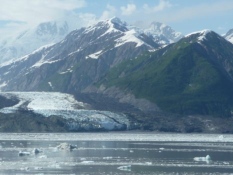 Glacier near Hubbard, by Yakutat, Alaska