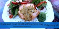 Today Is National Crab-Stuffed Flounder Day!!