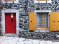 Door, window and shutters in Quebec, by vasta 