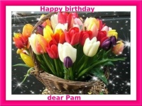 Happy  birthday dear Pam ♥♥♥