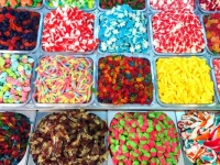 Candy stall market