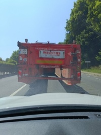 Funny text... And yeah, I was close to that car...🤣