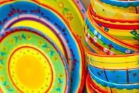 Colorful pottery of the Camargue