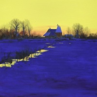 Cambridge Contemporary Art - Winter Blues by Paul Evans