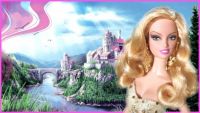 Barbie and castle