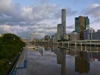 Another early morning view of Brisbane.