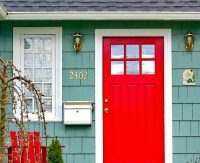 Red Front Door 2402