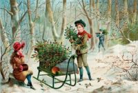 Currier & Ives Holiday Greenery