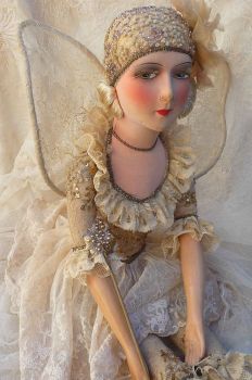 antique boudoir doll