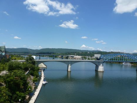 Tennessee River. Chattanooga