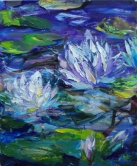 Vilma Vasiliauskaite  - "Waterlilies Ended White"