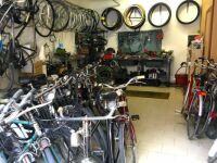 Bicycle workshop Ferrara Italy