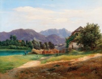 Landscape with Stored Timber