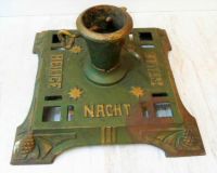 Antique Cast Iron Christmas Tree Stand .....  German
