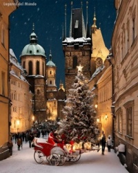 Christmas in Prague Czech Republic