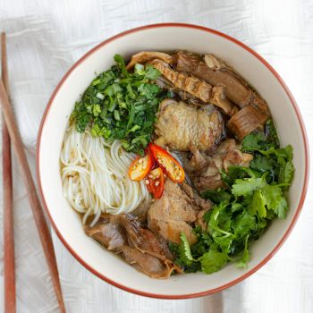 BúnMăngGà : Vietnamese Chicken BamBoo Noodle Soup