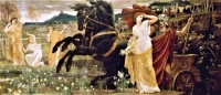 Walter Crane (1845–1915), The Fate of Persephone (1878), oil and tempera on canvas - 3 OF 4