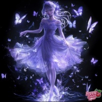 Lilac 💜 butterfly 🦋 fairy 🧚‍♀️