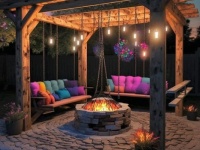 Beautiful patio.