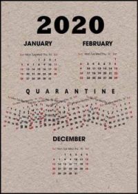 2020 Calendar - updated