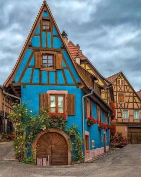 Saint-Hippolyte, Alsace, France.