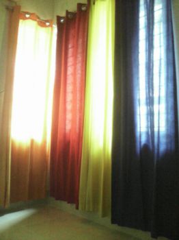 Glowing Curtains