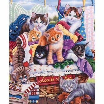 Solve Loads of Fun Cats from Cat Meme FB jigsaw puzzle online with 49