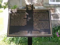 Griswold Church plaque
