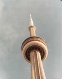 CN Tower (Canada) 1977 (1 of 2) (it was completed the year before this picture was taken)*