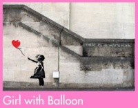 Banksy Exhibit - Moco Museum, Amsterdam - Girl with Balloon