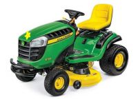 John Deere E130 Special Edition Yellow Star lawn tractor