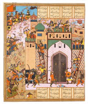 Shah Anushirvan Captures the Fortress of Saqila