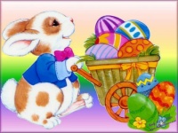 cute Easter bunny