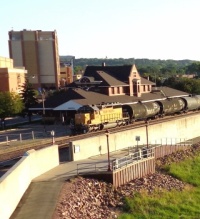 Train and depot