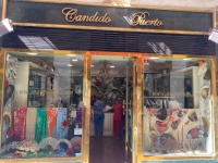 Traditional fan and mantilla shop in Granada