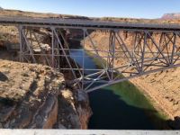 New Navajo Bridge Over Colorado River