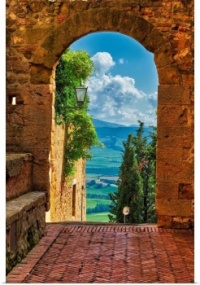 Roman Arch, Tuscany by George Oze