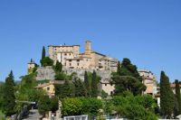 Medieval town in southern France