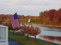 LAKE CHESTERFIELD IN THE FALL