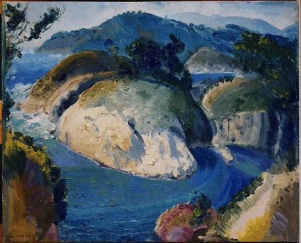 California Headlands, George Wesley Bellows, 1917