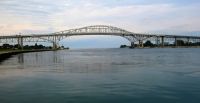 Blue water bridge, Port Huron MI