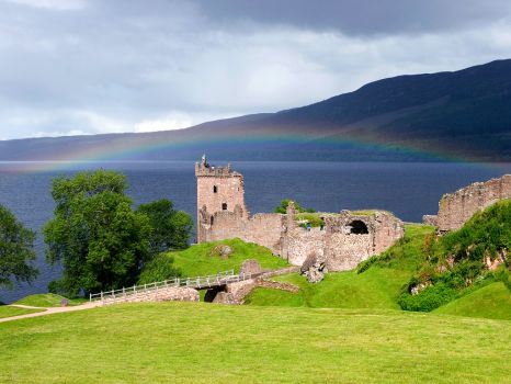 Urquhart castle Scotland