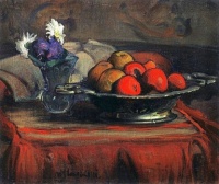 Władysław Ślewiński (Polish, 1856–1918), Still Life with Apples