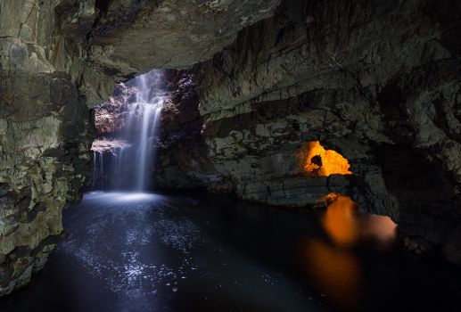 Smoo Cave in Scotland